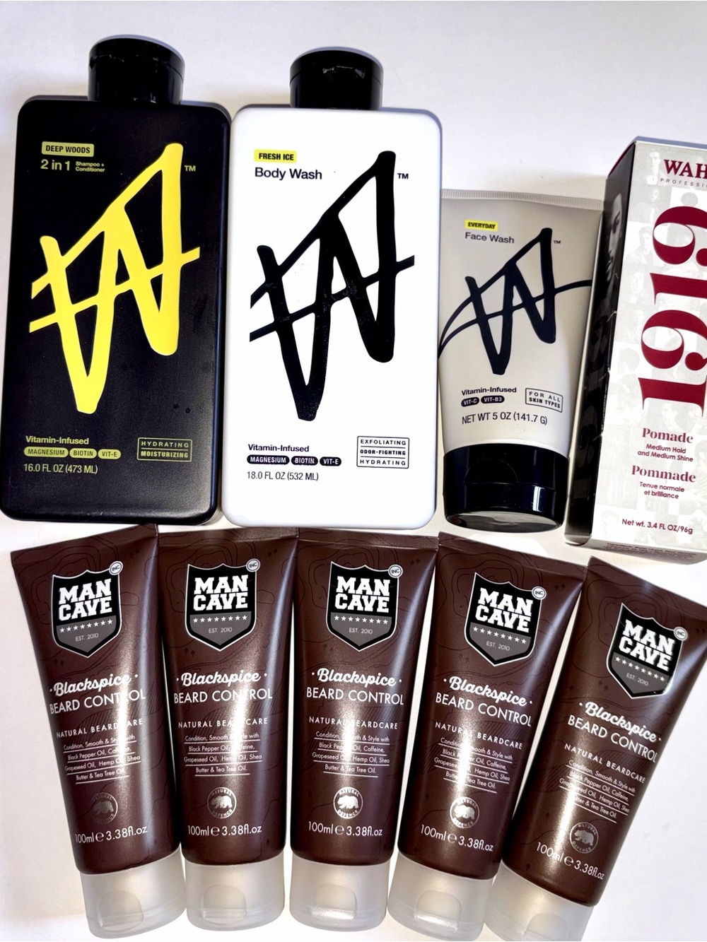 9 PC Set Men’s Grooming Products